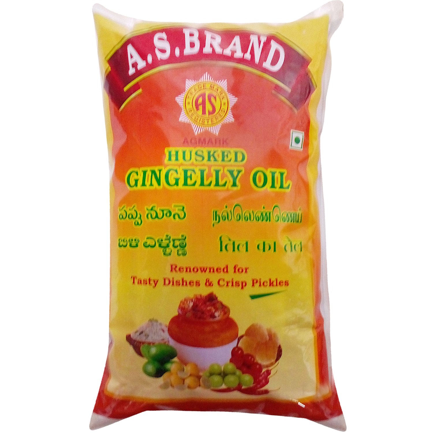 A.S Brand Gingelly oil